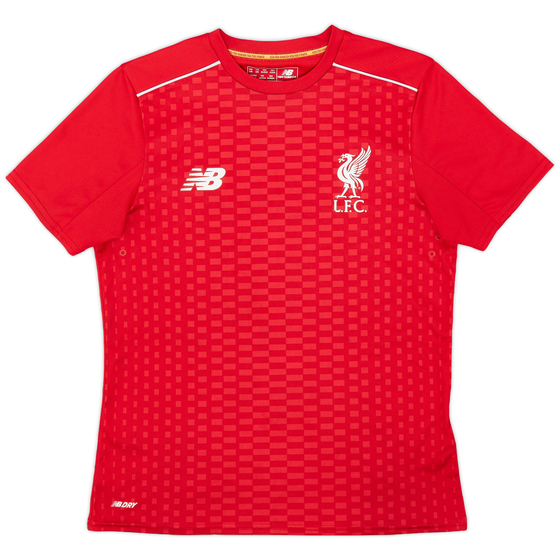 2016-17 Liverpool New Balance Training Shirt - 8/10 - (M.Boys)