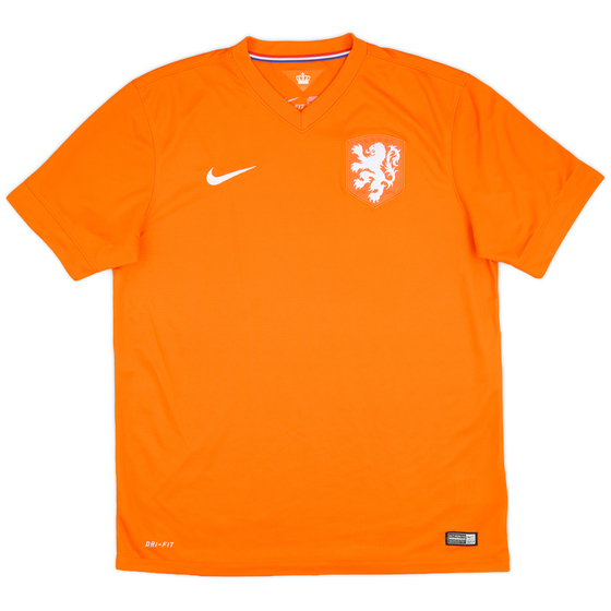 2014-15 Netherlands Home Shirt - 9/10 - (L)