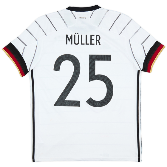 2020-21 Germany Home Shirt Muller #25 - 3/10 - (L)