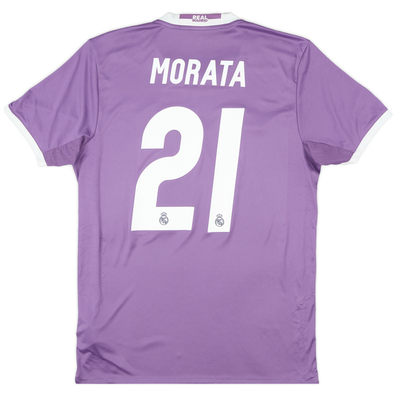 2016-17 Real Madrid Away Shirt Morata #21 - 9/10 - (M)