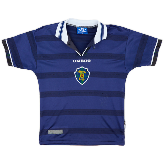 1998-00 Scotland Home Shirt - 6/10 - (L.Boys)