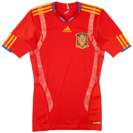 2009-10 Spain Player Issue Techfit Home Shirt - 3/10 - (L)