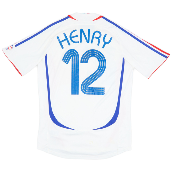 2006 France Away Shirt Henry #12 - 6/10 - (M)