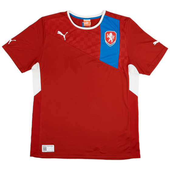 2012-13 Czech Republic Home Shirt - 8/10 - (XL)