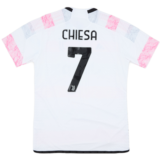 2023-24 Juventus Authentic Away Shirt Chiesa #7