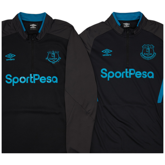 2019-20 Everton Player Issue 1/4 Zip Training Top - 7/10