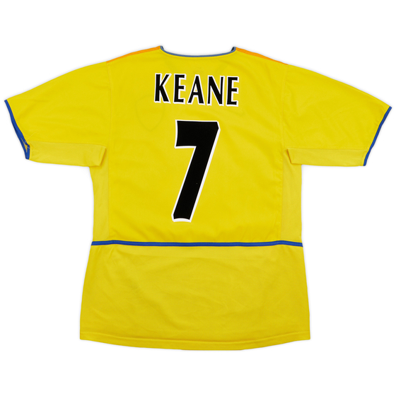 2002-03 Leeds United Away Shirt Keane #7 - 8/10 - (M)