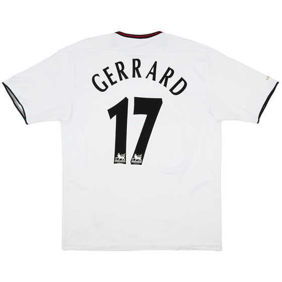 2003-04 Liverpool Away Shirt Gerrard #17 - 7/10 - (L)