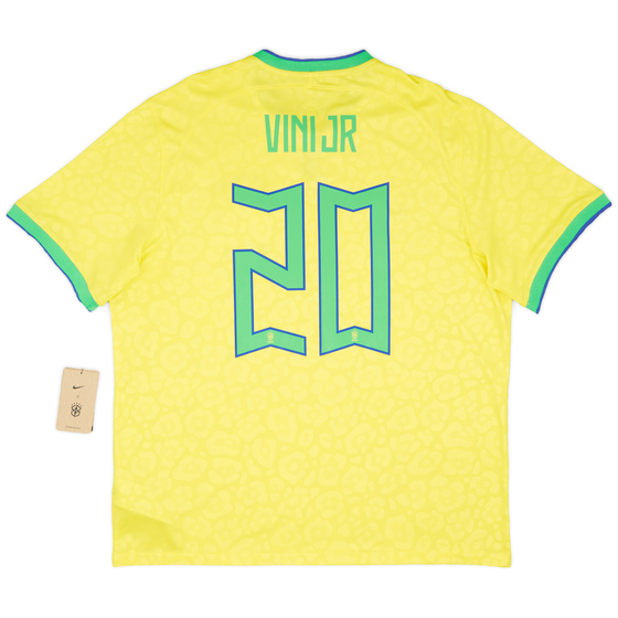 2022-23 Brazil Home Shirt Vini Jr #20 (XL)