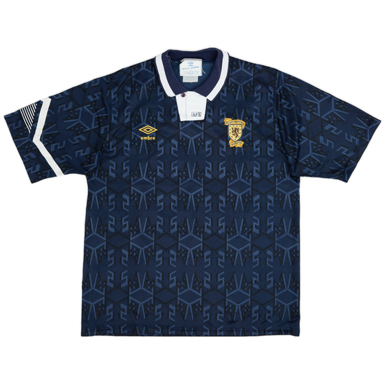 1991-94 Scotland Home Shirt - 9/10 - (M)