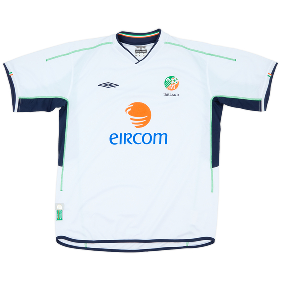 2002-03 Ireland Away Shirt - 9/10 - (XL)