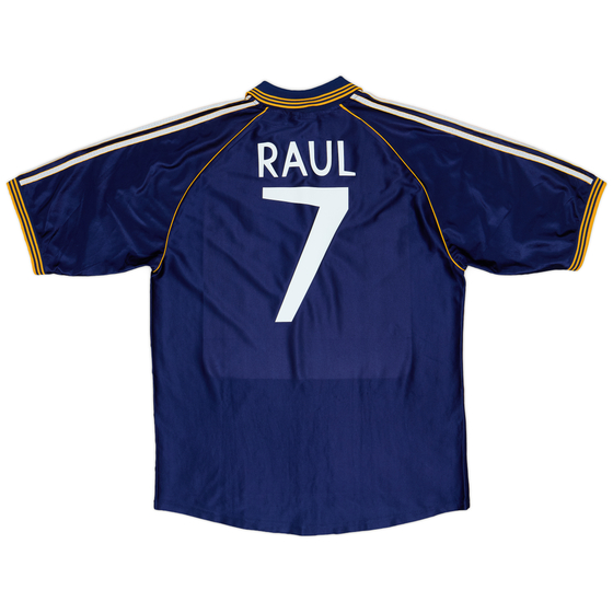 1998-99 Real Madrid Third Shirt Raul #7 - 6/10 - (XL)