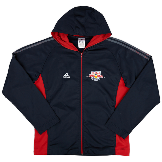 2000s Red Bull Salzburg adidas Hooded Track Jacket - 5/10 - (L)
