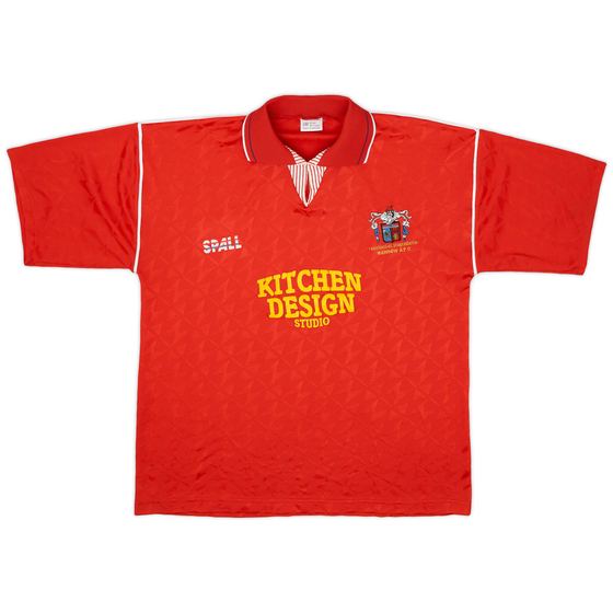 1991-92 Barrow Away Shirt - 8/10 - (L)
