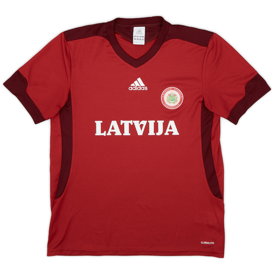 2009-10 Latvia adidas Training Shirt - 9/10 - (S)