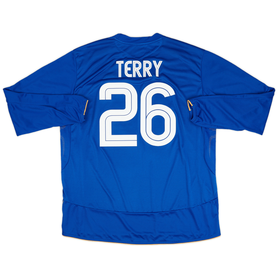 2005-06 Chelsea Centenary Home L/S Shirt Terry #26 - 9/10 - (XXL)