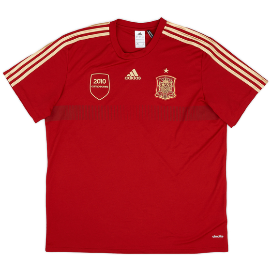 2013-15 Spain Campeones Training Shirt - 9/10 - (XL)