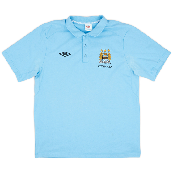 2011-12 Manchester City Umbro Polo Shirt - 7/10 - (XL)