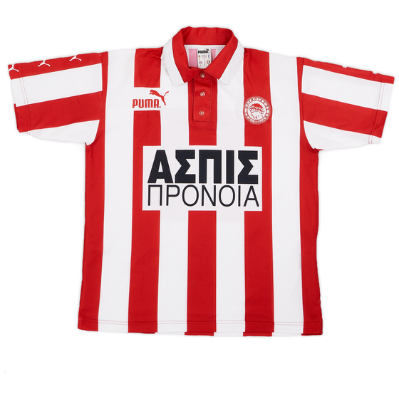 1997-99 Olympiakos Home Shirt - 9/10 - (L)