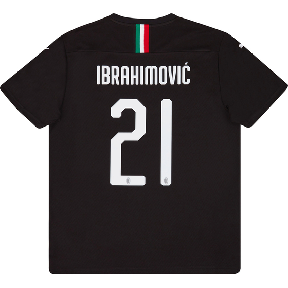 2019-20 AC Milan Third Shirt Ibrahimović #21