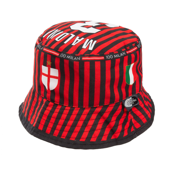 1999-00 AC Milan Centenary Home Maldini #3 Bucket Hat