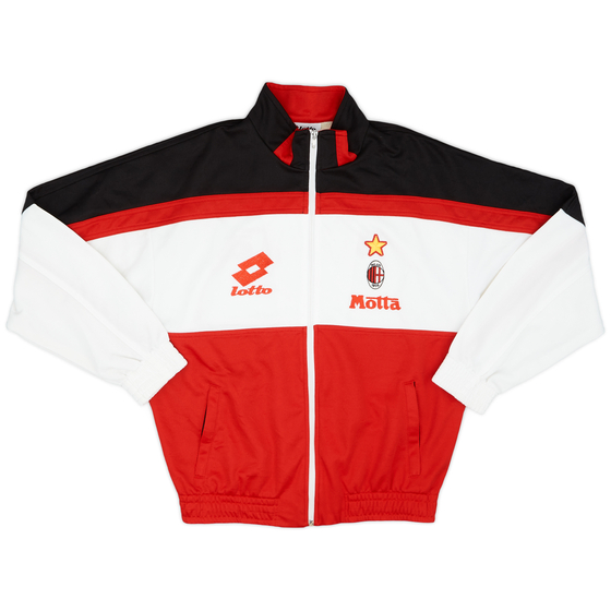 1993-94 AC Milan Lotto Track Jacket - 8/10 - (XL)