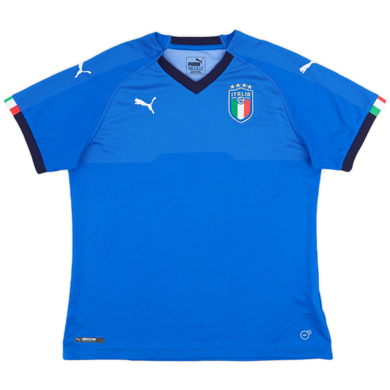 2018-19 Italy Home Shirt - 9/10 - (Women's XL)