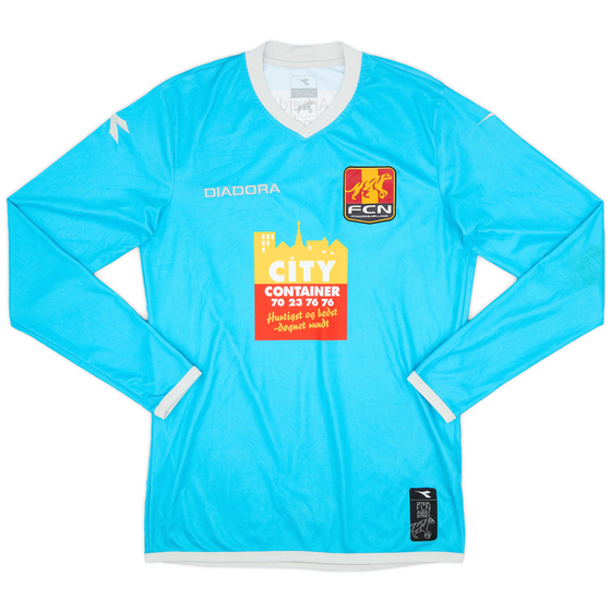 2013-15 FC Nordsjaelland Away L/S Shirt - 9/10 - (S)