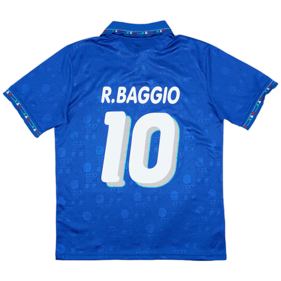 1994 Italy Home Shirt R.Baggio #10 - 7/10 - (L)