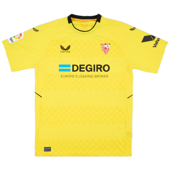 2022-23 Sevilla Match Issue GK Shirt #1 (Dmitrovic)
