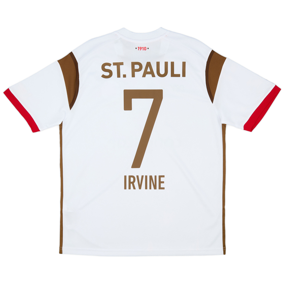 2022-23 St Pauli Away Shirt Irvine #7