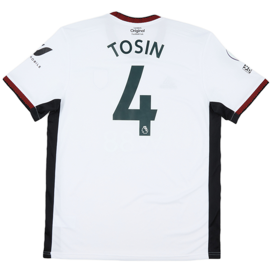 2022-23 Fulham Match Issue Home Shirt Tosin #4