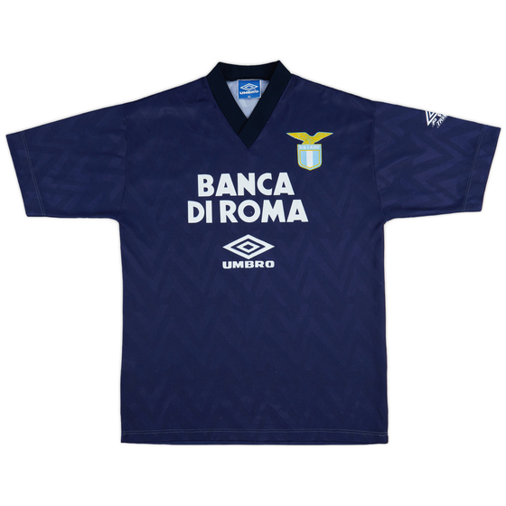 1992-93 Lazio Umbro Training Shirt - 7/10 - (XL)