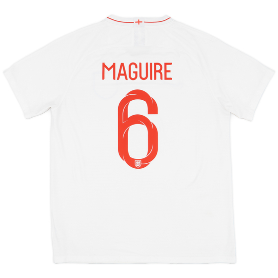2018-19 England Home Shirt Maguire #6 - 8/10 - (XL)