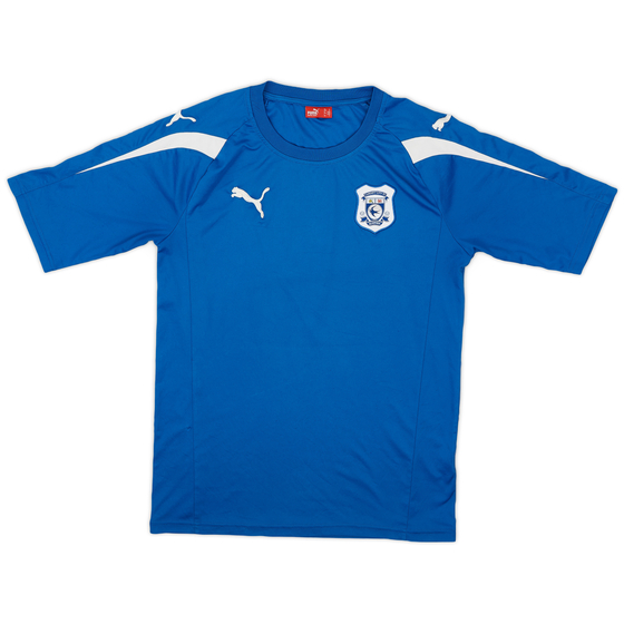 2010-11 Cardiff City Puma Training Shirt - 8/10 - (S)