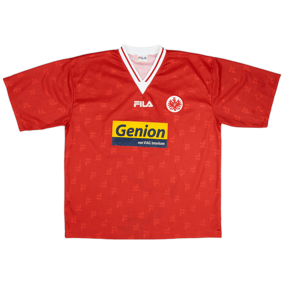 2000-01 Eintracht Frankfurt Home Shirt - 9/10 - (XL)