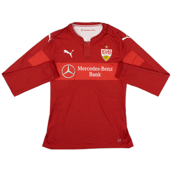 2016-17 Stuttgart Player Issue Away L/S Shirt - 6/10 - (XL)