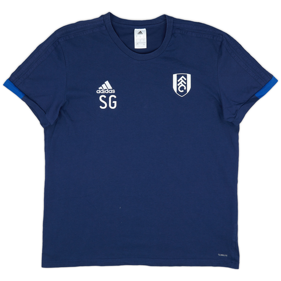 2017-18 Fulham Staff Issue adidas Training Shirt 'SG' - 8/10 - (XL)