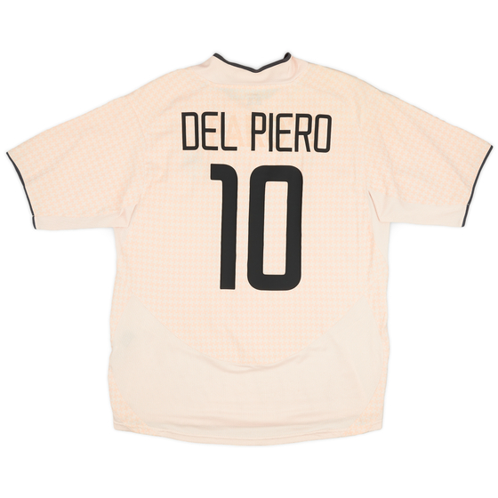 2003-04 Juventus Away Shirt Del Piero #10 - 6/10 - (L)