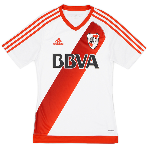 2016-17 River Plate Authentic Home Shirt - 8/10 - (S)