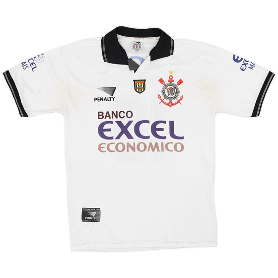 1997 Corinthians Home Shirt #10 - 6/10 - (L)