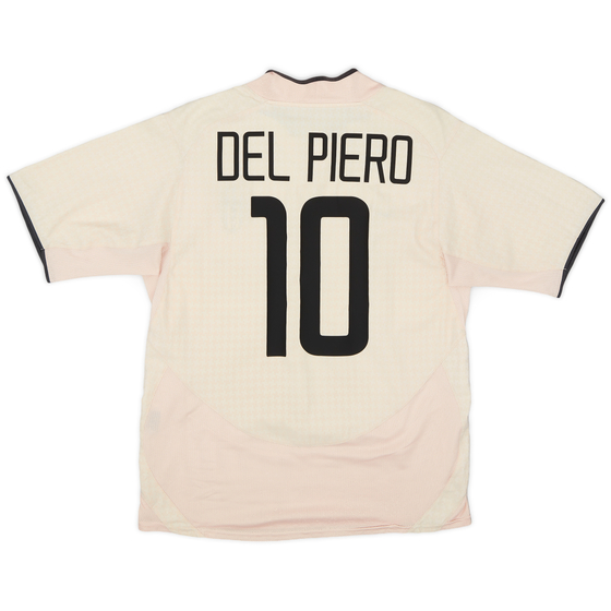 2003-04 Juventus Away Shirt Del Piero #10 - 6/10 - (S)