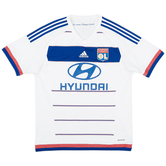 2015-16 Lyon Home Shirt - 9/10 - (L)
