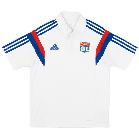2014-15 Lyon adidas Training Polo Shirt - 8/10 - (M)