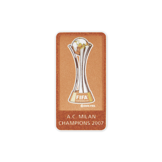 2007 AC Milan FIFA Club World Cup Champions Player Issue patch
