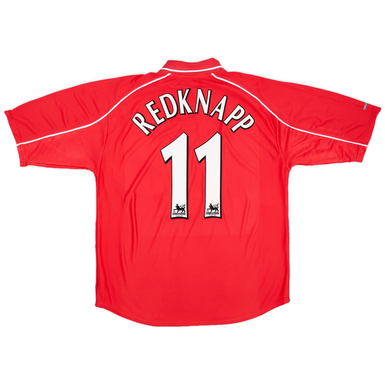 2000-02 Liverpool Home Shirt Redknapp #11 - 6/10 - (L)