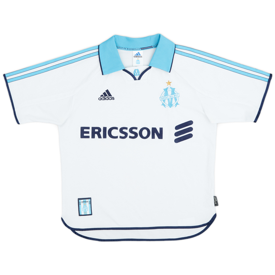 1998-99 Olympique Marseille Home Shirt - 9/10 - (Y)