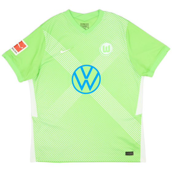 2020-21 Wolfsburg Home Shirt - 9/10 - (XL)
