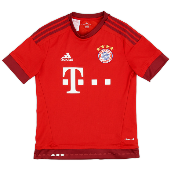 2015-16 Bayern Munich Home Shirt - 8/10 - (L.Boys)