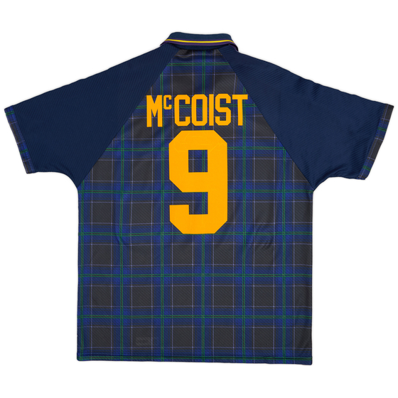 1994-96 Scotland Home Shirt McCoist #9 - 9/10 - (XL)